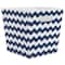 DII® 11" Trapezoid Polyester Chevron Storage Bin